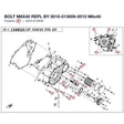 BOLT M6X40 REPL BY 0010-013009-0010 product image