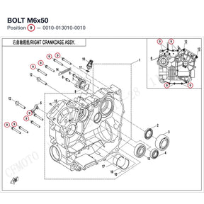 BOLT M6x50 product image