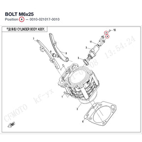 BOLT M6x25 product image