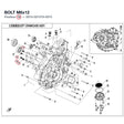 BOLT M6x12 product image
