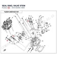 SEAL RING, VALVE STEM product image