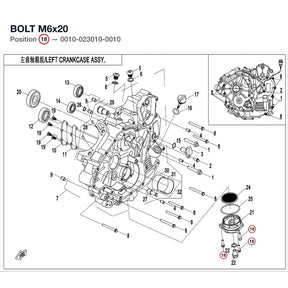 BOLT M6x20 product image