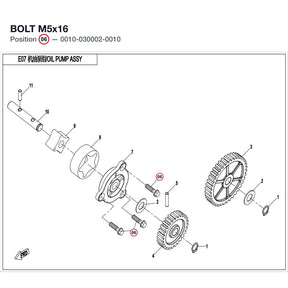 BOLT M5x16 product image