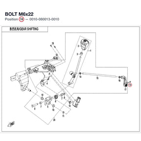 BOLT M6x22 product image