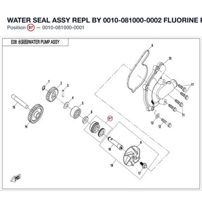 WATER SEAL ASSY REPL BY 0010-081000-0002 product image