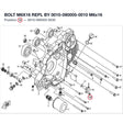 BOLT M6X16 REPL BY 0010-090005-0010 product image
