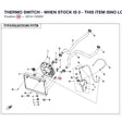 THERMO SWITCH - WHEN STOCK IS 0 - THIS ITEM ISNO LONGER AVAILABLE product image