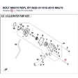 BOLT M6X70 REPL BY 0020-011018-0010 product image