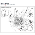 BOLT M6x105 product image