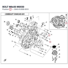 BOLT M8x50 product image