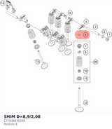 Diagram preview: SHIM D=8,9/2,08 (C77036035208)
