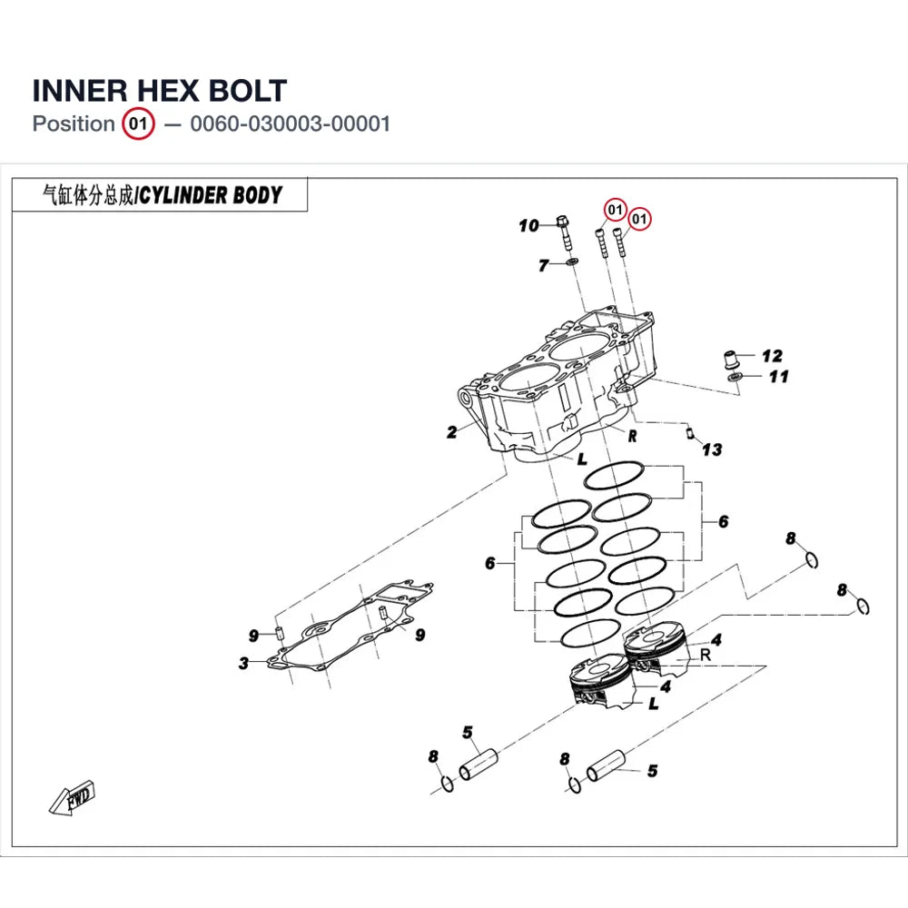 INNER HEX BOLT product image