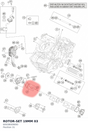 Diagram preview: ROTOR-SET 19MM              03 (60038009000)