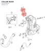 Diagram preview: COLLAR BUSH (90105069100)
