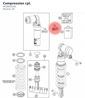 Diagram preview: Compression cpl. (46180533S1)