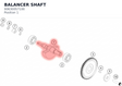 Diagram preview: BALANCER SHAFT (90630057100)