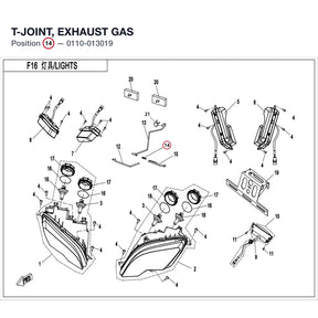 T-JOINT, EXHAUST GAS product image
