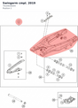 Diagram preview: Swingarm cmpl. 2019 (79104030044)