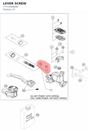 Diagram preview: LEVER SCREW (77713006000)