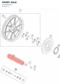 Diagram preview: FRONT AXLE (93009081000)