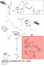 Diagram preview: MASTER CYLINDER DOT CPL. 12MM (60302030144)