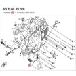 BOLT, OIL FILTER product image