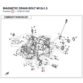 MAGNETIC DRAIN BOLT product image