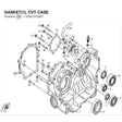 GASKET(1), CVT CASE product image