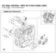 OIL SEAL 30X45X8 - REPL BY 0180-012006-10000 product image