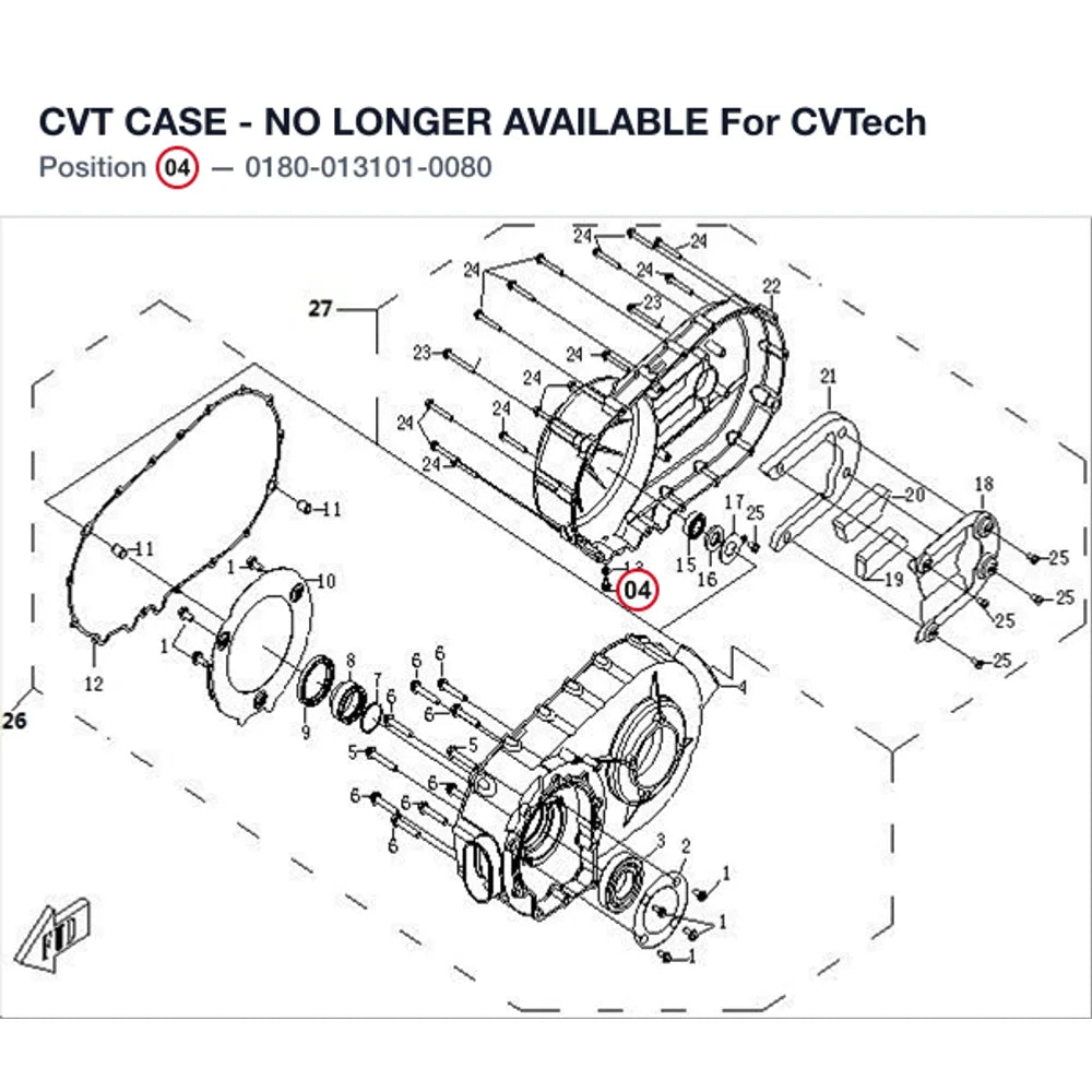 CVT CASE - NO LONGER AVAILABLE product image