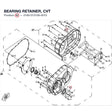 BEARING RETAINER, CVT product image