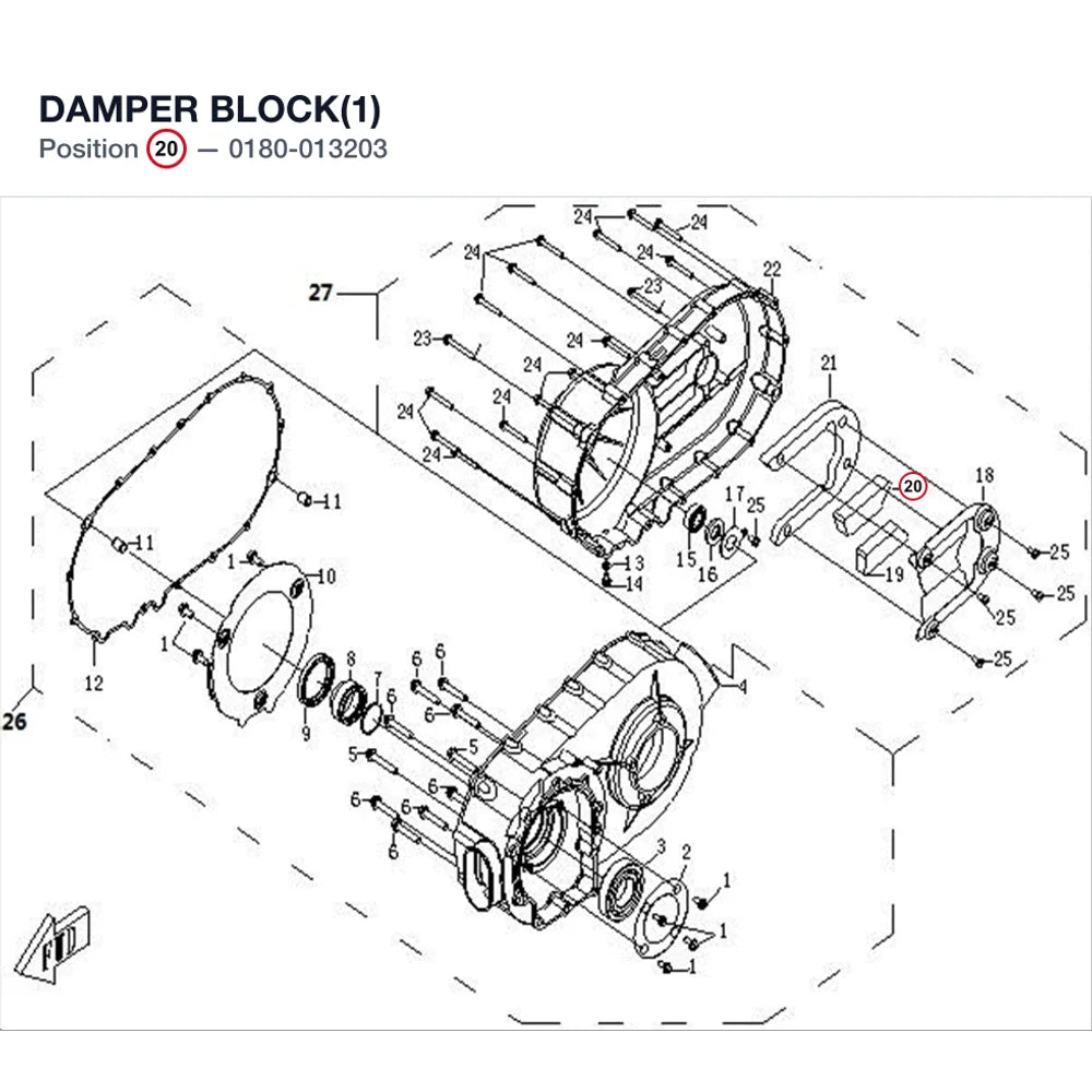 DAMPER BLOCK(1) product image