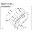 LIMITATOR, OIL SEAL product image