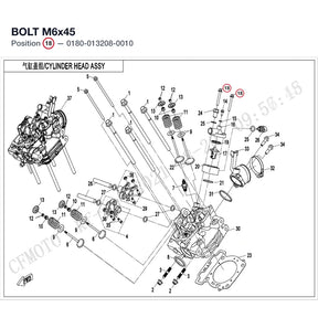 BOLT M6x45 product image