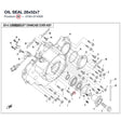 OIL SEAL 28x52x7 product image
