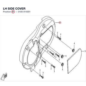 LH SIDE COVER product image