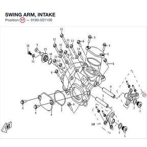 SWING ARM, INTAKE product image