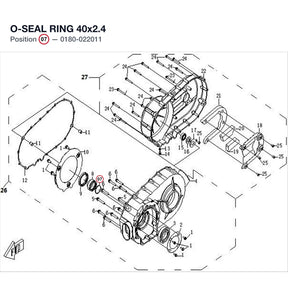 O-SEAL RING 40x2.4 product image