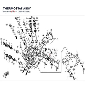 THERMOSTAT ASSY product image