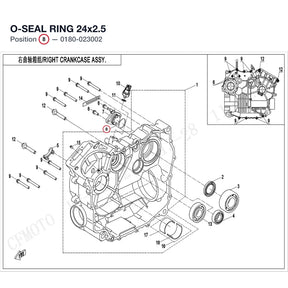 O-SEAL RING 24x2.5 product image