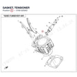 GASKET, TENSIONER product image
