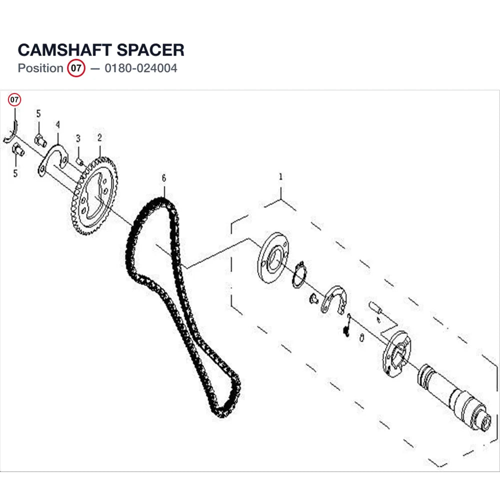 CAMSHAFT SPACER product image