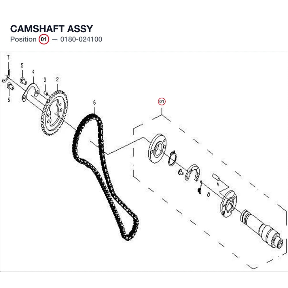 CAMSHAFT ASSY product image