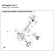 WOODRUFF KEY product image