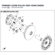 PRIMARY LOOSE PULLEY ASSY product image