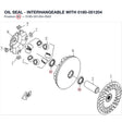 OIL SEAL - INTERHANGEABLE WITH 0180-051204 product image