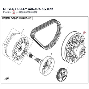 DRIVEN PULLEY product image