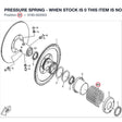 PRESSURE SPRING - WHEN STOCK IS 0 THIS ITEM IS NO LONGER AVAILABLE product image