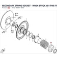 SECONDARY SPRING SOCKET - WHEN STOCK IS 0 THIS ITEM IS NO LONGER AVAILABLE product image