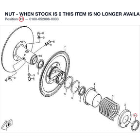 NUT - WHEN STOCK IS 0 THIS ITEM IS NO LONGER AVAILABLE product image